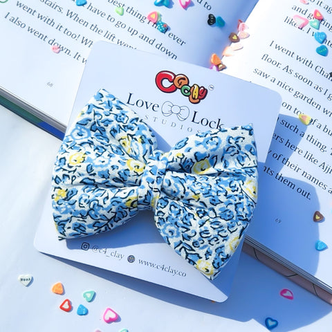 Blue Garden Bows