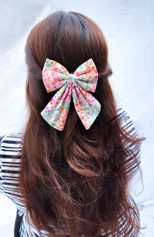 Garden Of Dreams Pigtail Bows