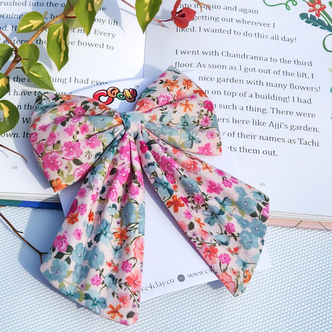 Garden Of Dreams Pigtail Bows